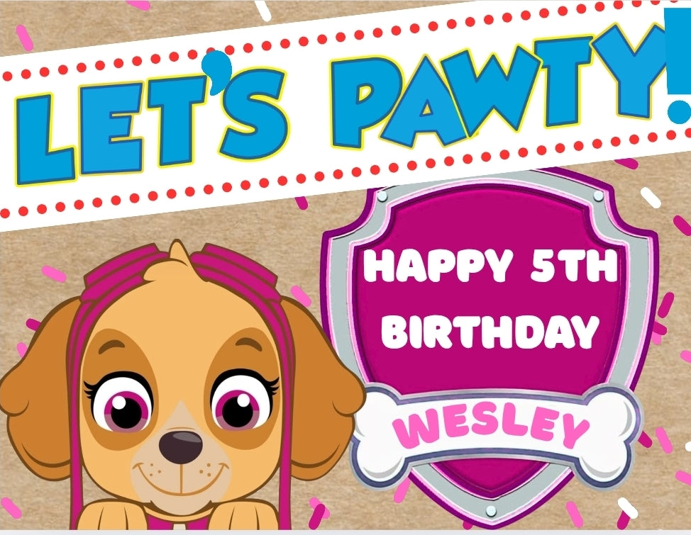 Paw Patrol Digital Banner Pack